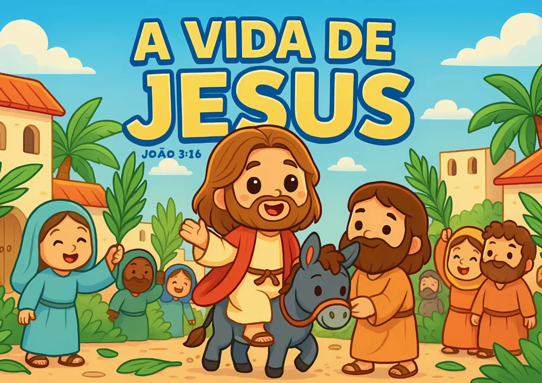 História ilustrada — A vida de Jesus